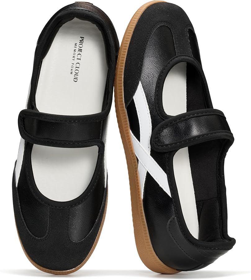 Project Cloud Comfortable Womens Shoes - Casual Trendy Mary Jane Shoes Women with Memory Foam - L... | Amazon (US)