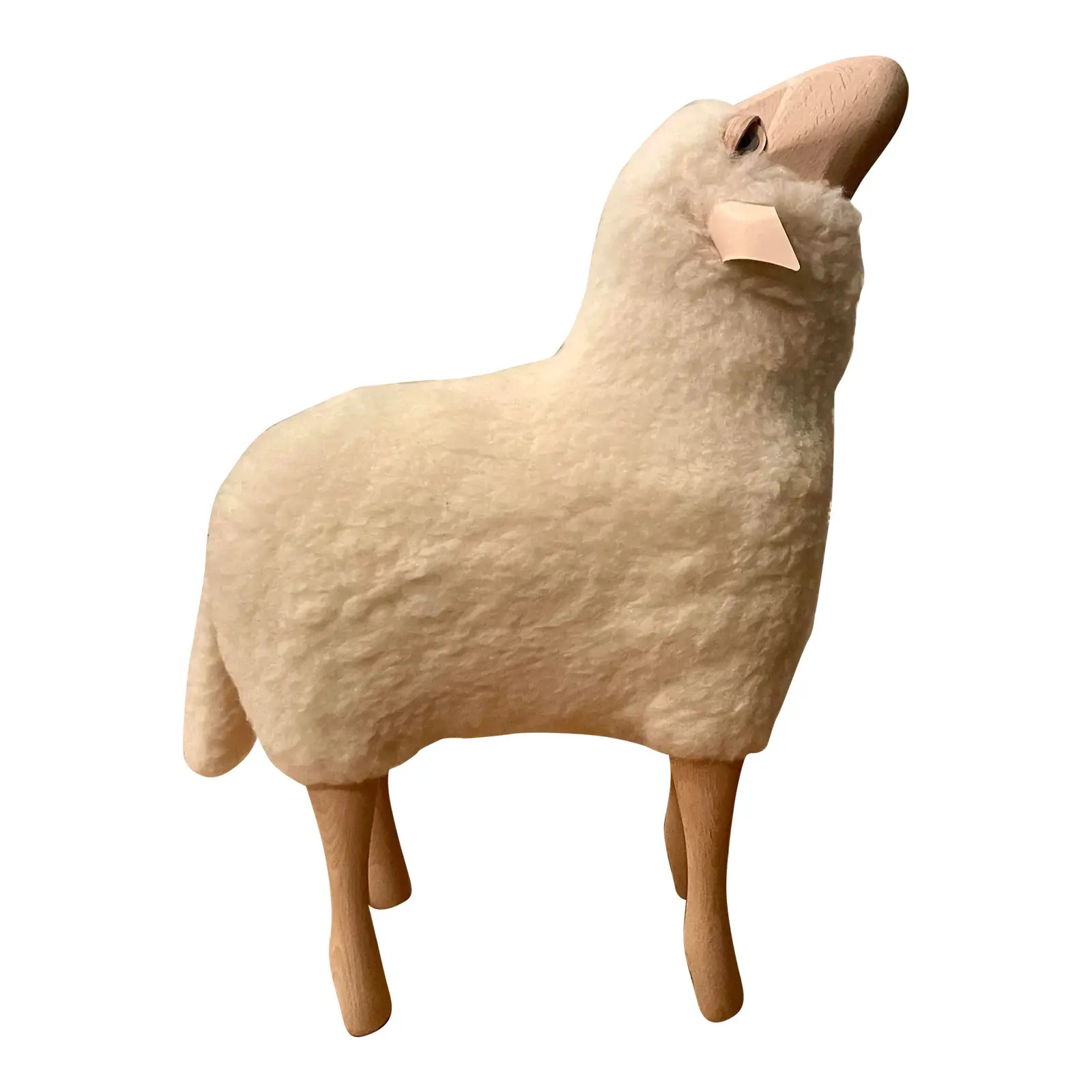 Lalanne Style Sheep Stool or Sculpture | Chairish
