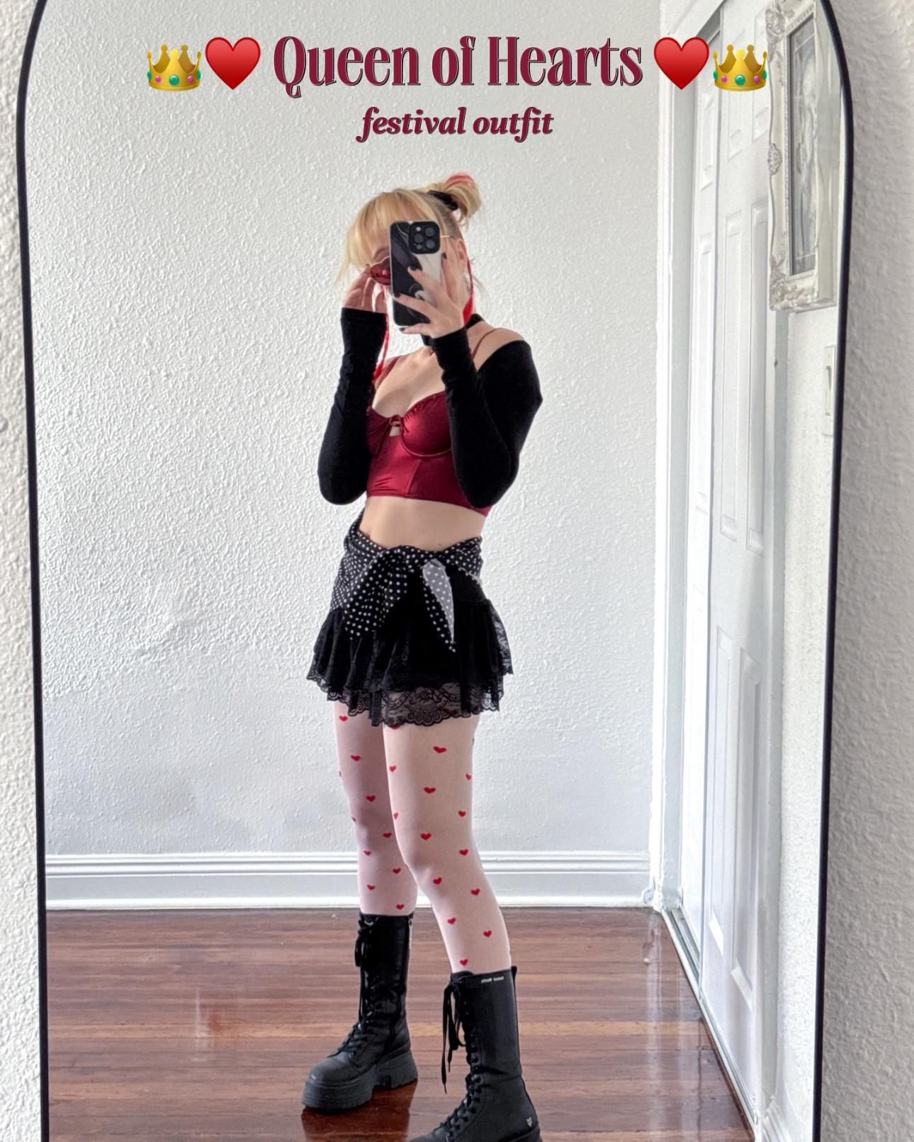 queen of hearts festival outfit idea ♥️🖤👑

beyond wonderland outfit idea, rave outfit, edm outfit