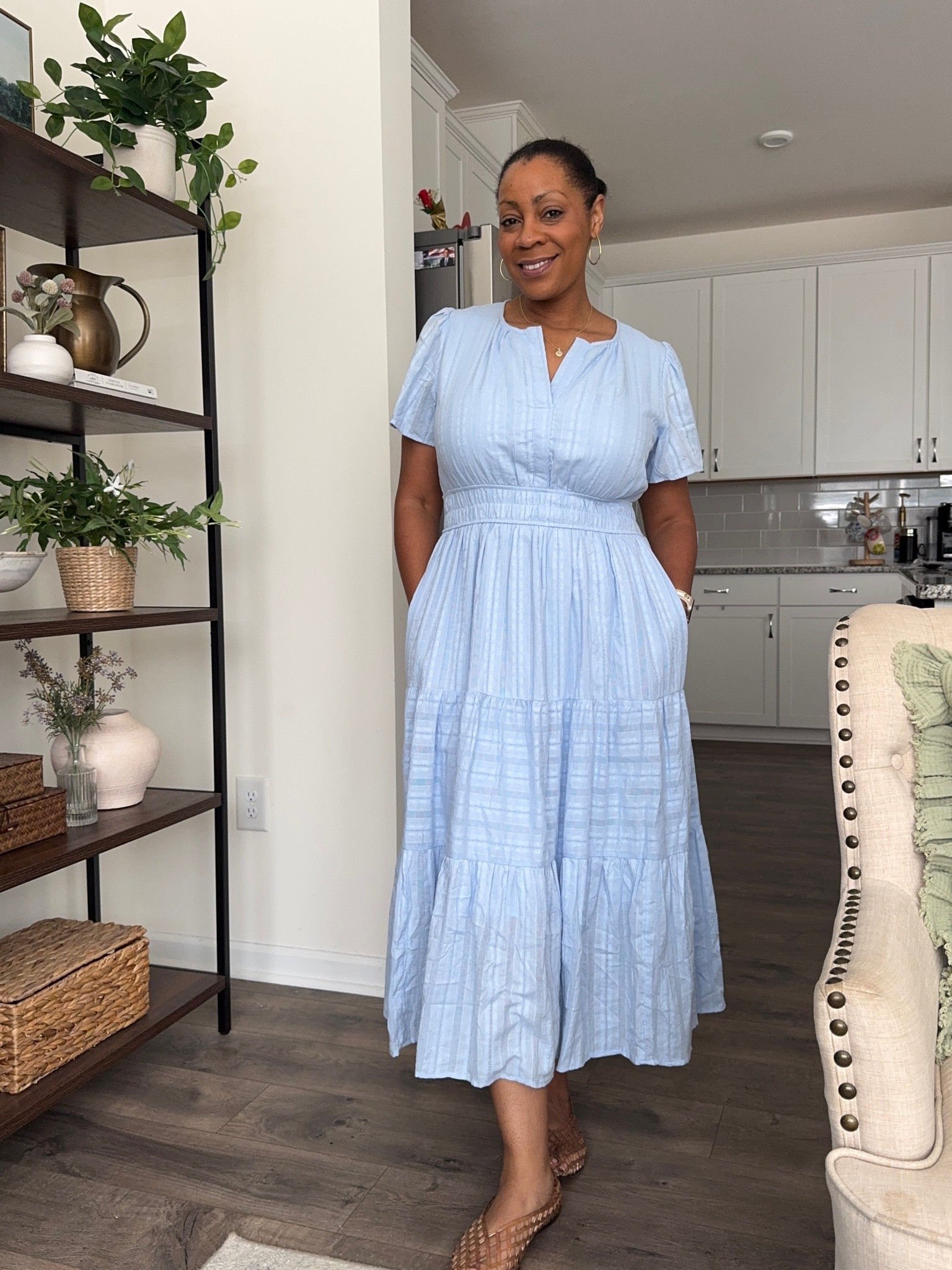 Love this modest dress from Amazon wearing size large

#LTKootd