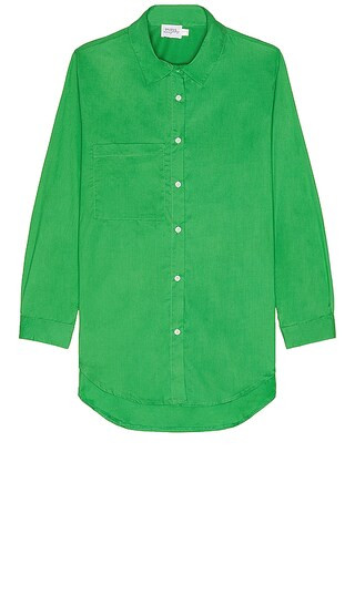 Bello Button Up in Green | Revolve Clothing (Global)