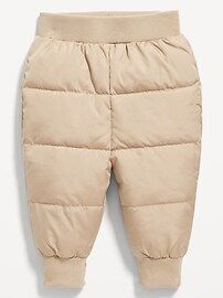 Unisex Frost-Free Water-Resistant Puffer Snow Pants for Baby | Old Navy (US)