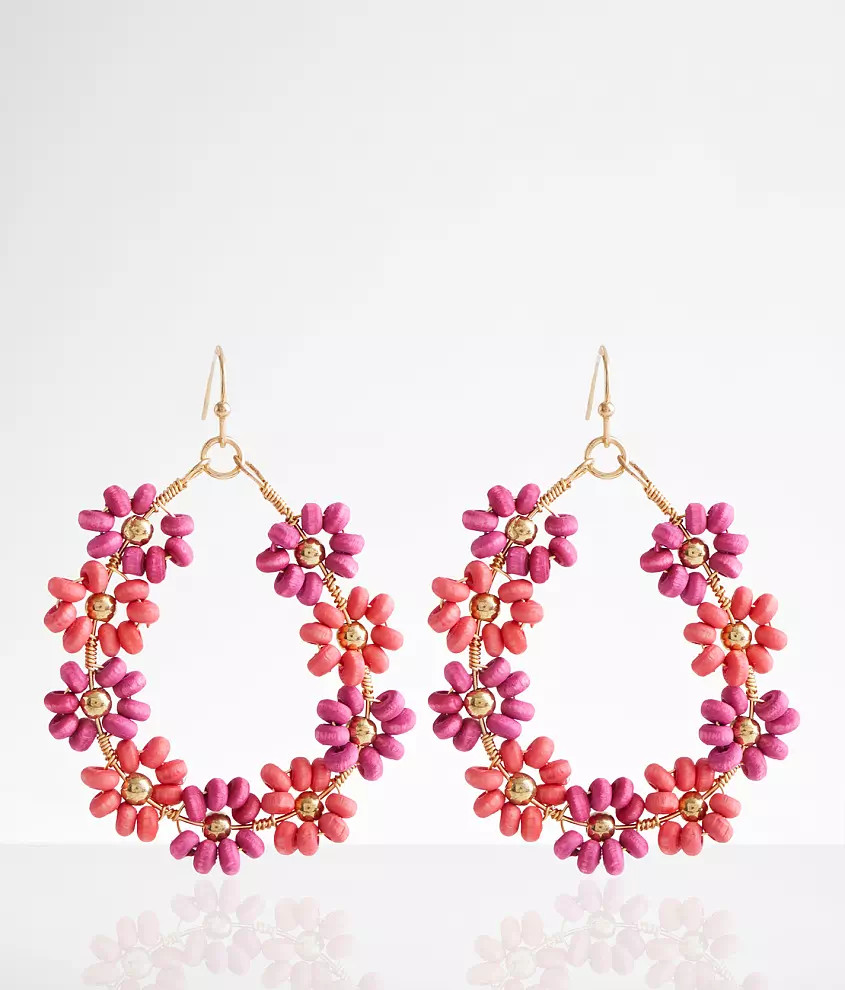 Flower Bead Earring | Buckle