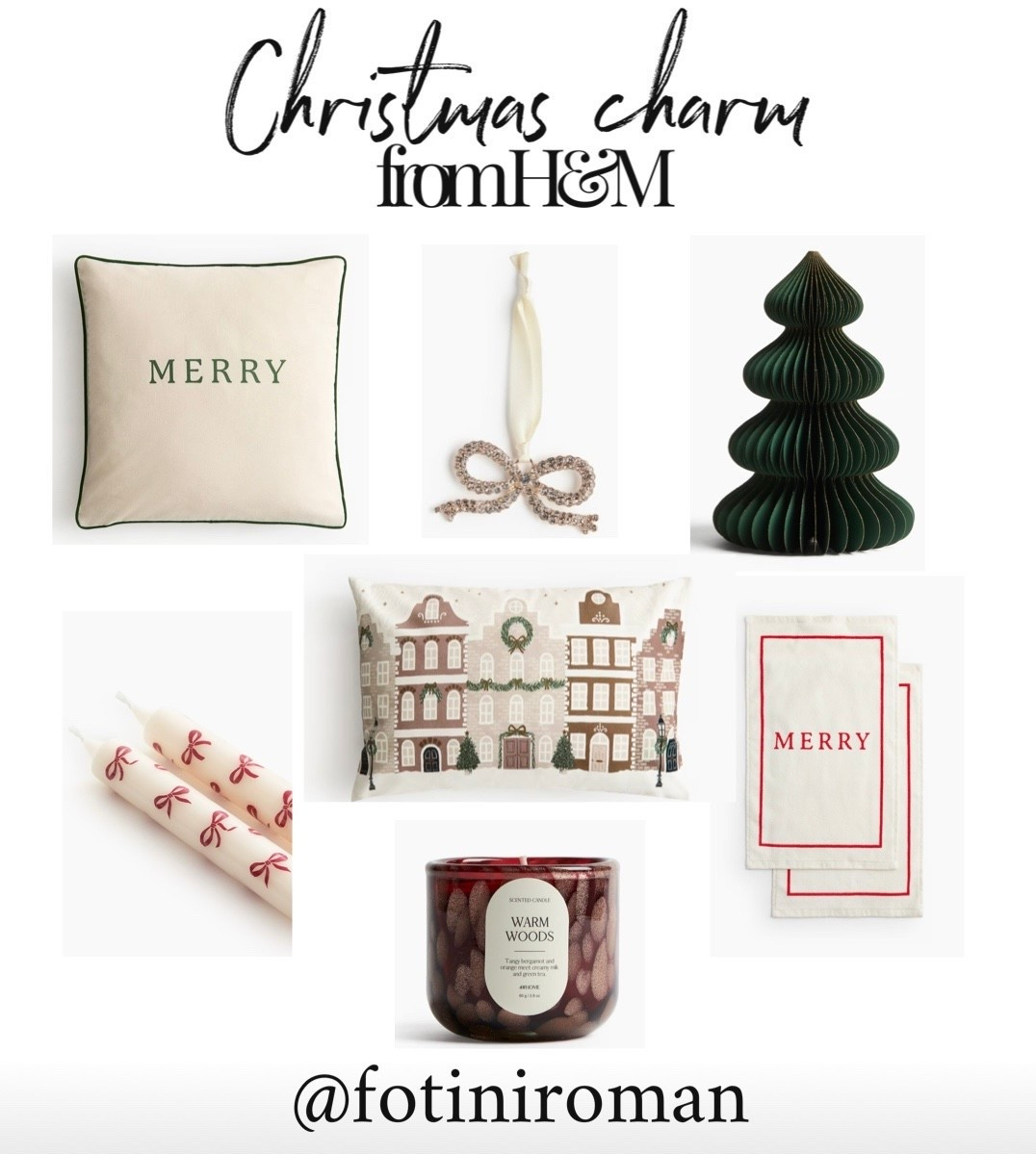 I LOVE shopping H&M because it’s high-end quality for affordable prices! Right now they’re offering 25% off until 10 pm! Look how cute some of these Christmas goodies are 😍 🌲 

#LTKSaleAlert #LTKHoliday #LTKGiftGuide