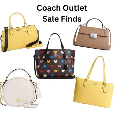Such cute options at Coach Outlet this weekend  with an extra 20% off 
#presidentsdaysale #bags #springsale 


#LTKSpringSale #LTKover40 #LTKsalealert