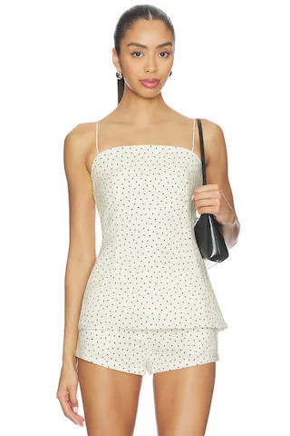 x REVOLVE Linen Strap Top
                    
                    AEXAE | Revolve Clothing (Global)