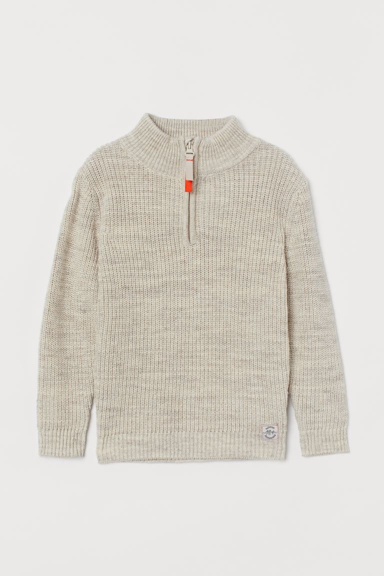 Ribbed Cotton Sweater | H&M (US)