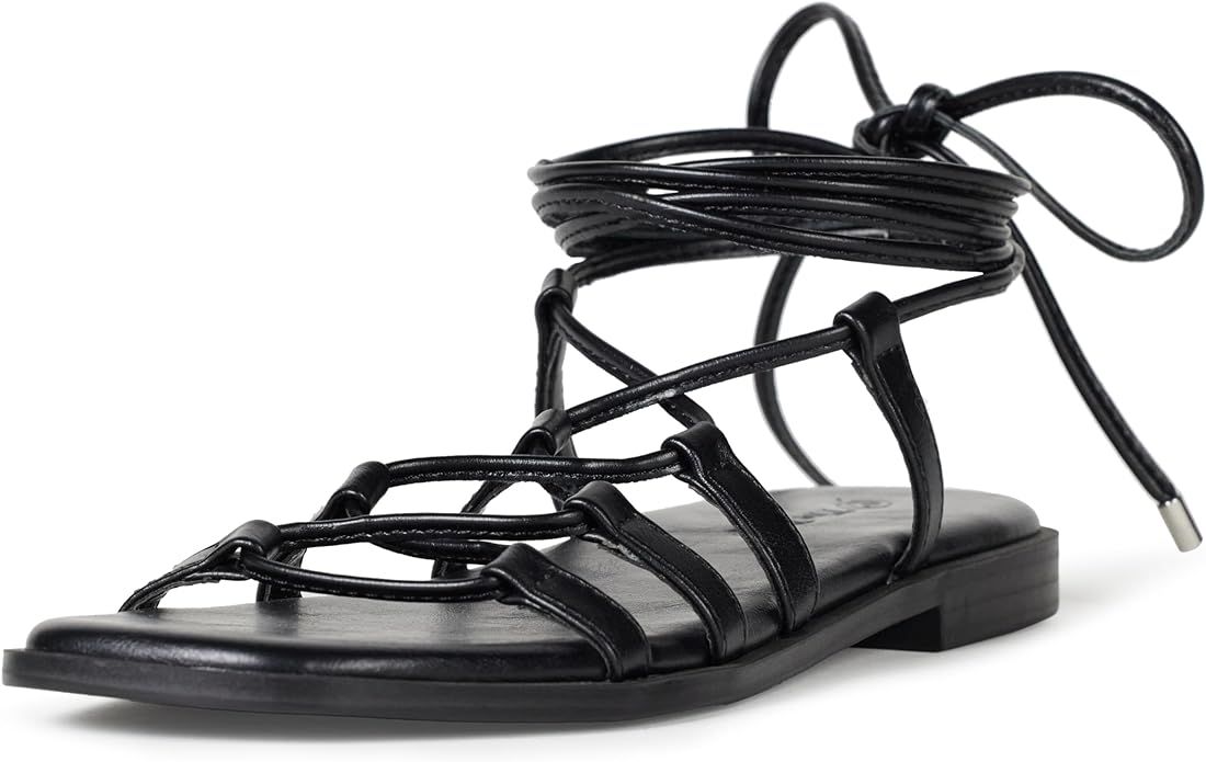 The Drop Women's Haven Lace Up Gladiator Sandal | Amazon (US)