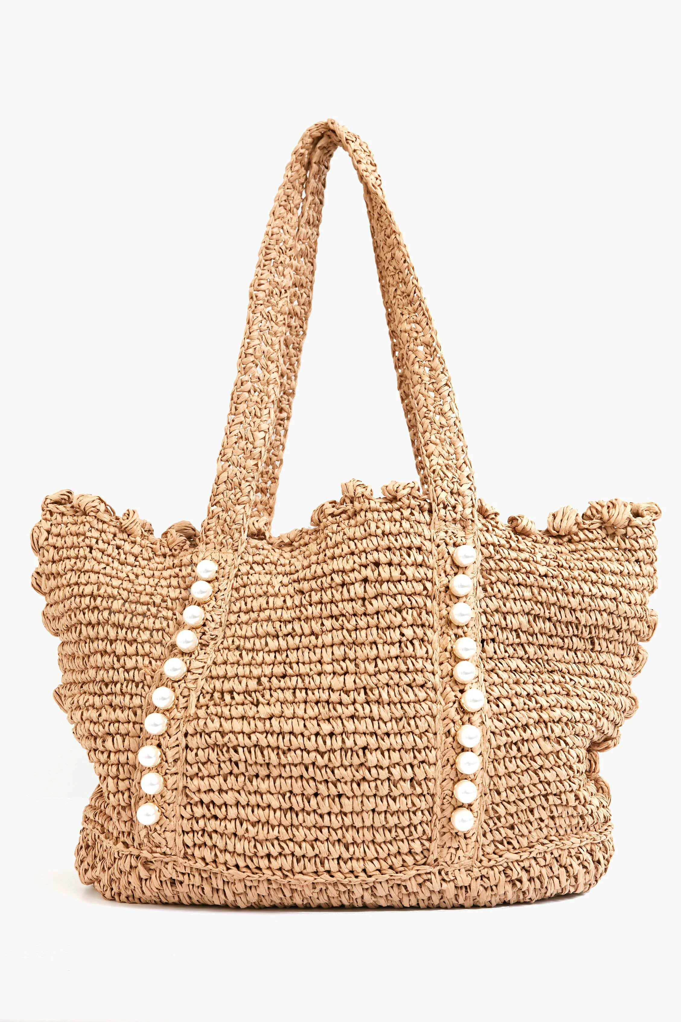 Sand Lisbeth Pearl Tote | Tuckernuck (US)