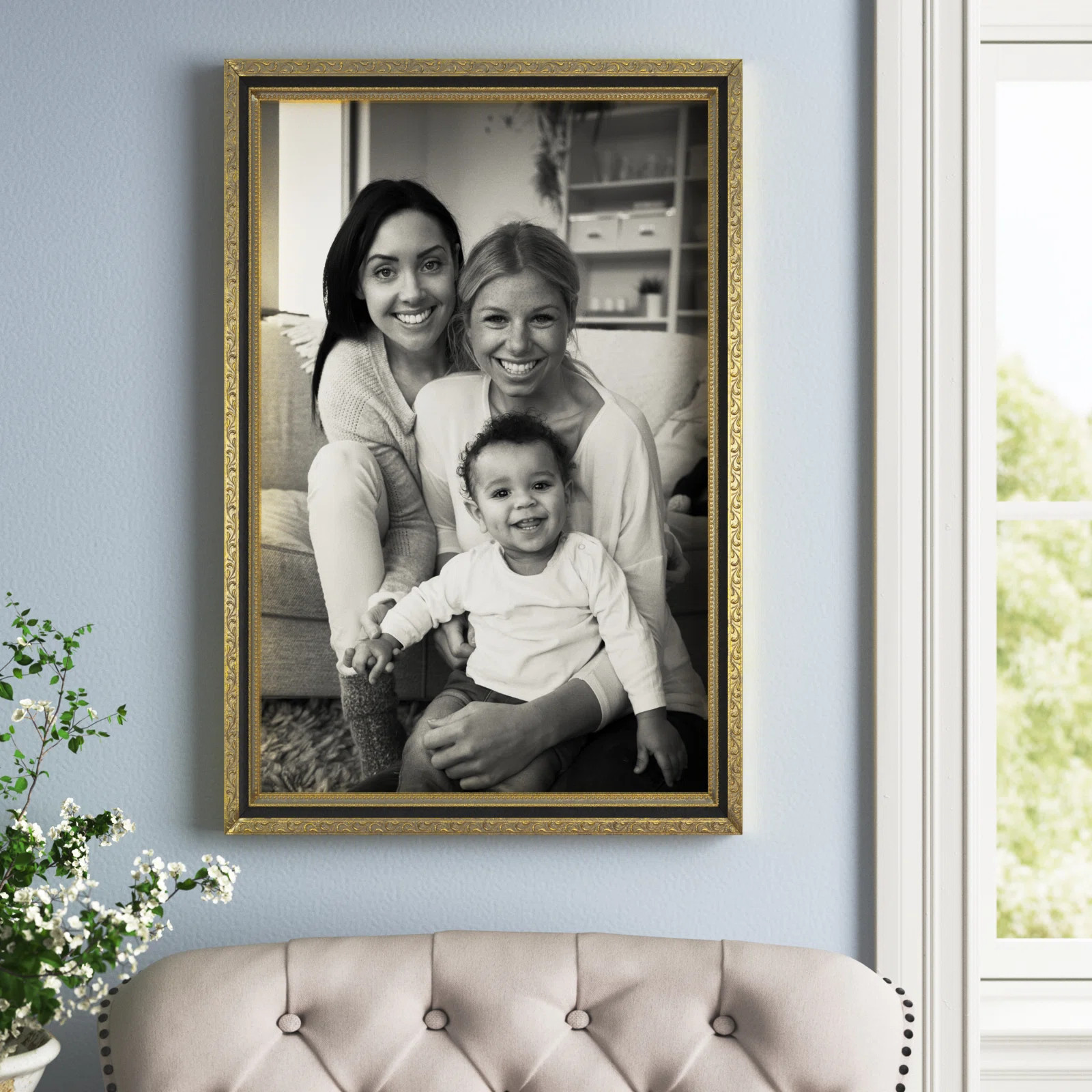 Sadia Wood Embossed Picture Frame | Wayfair North America