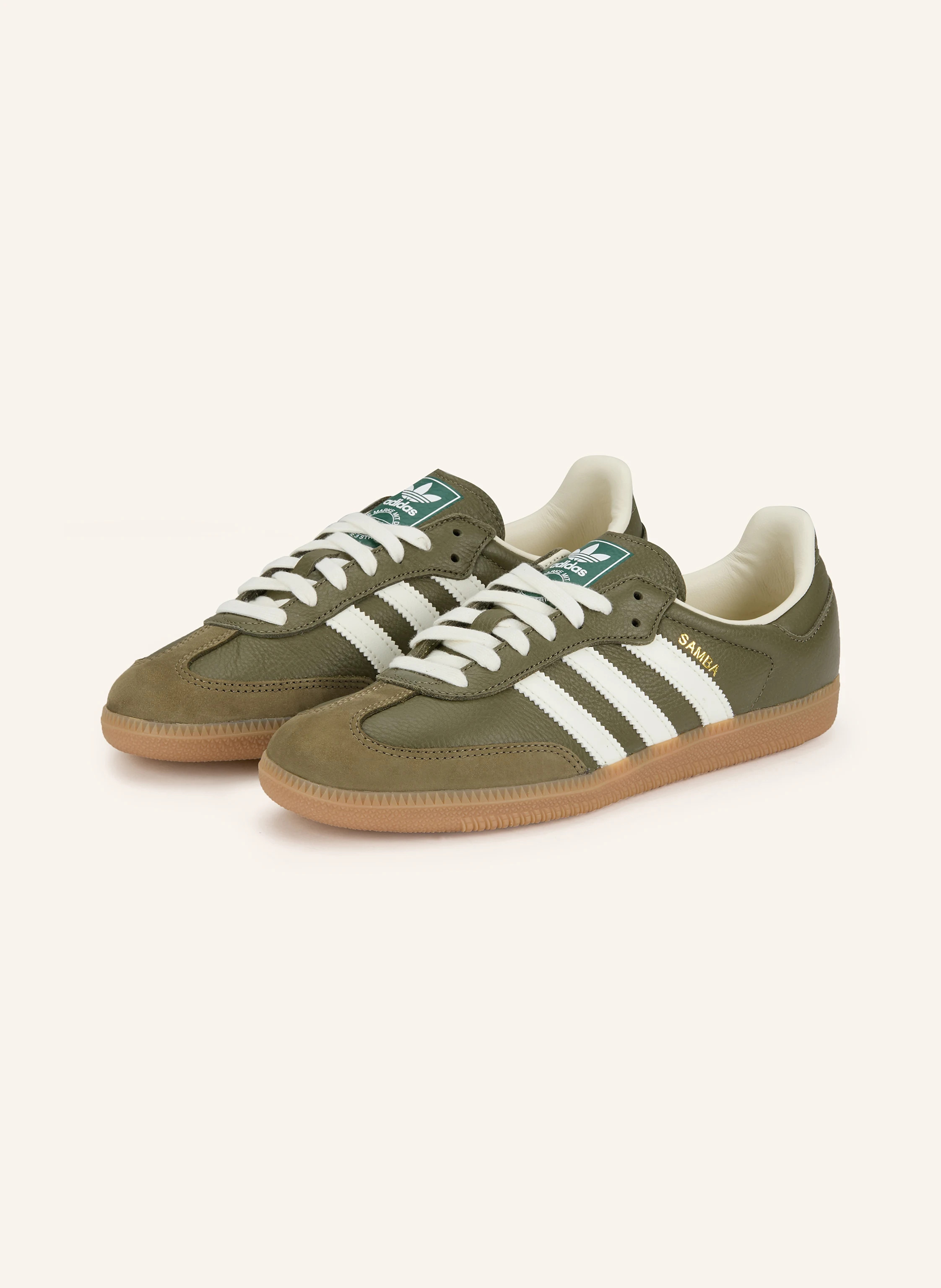 adidas Originals Sneaker SAMBA OG in khaki/ ecru | Breuninger (DACH)