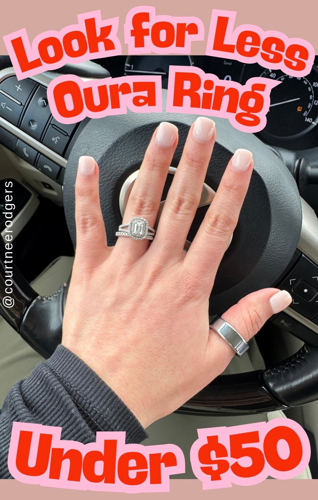 I’ve been loving being able to track my steps on my Fitbit style watch but I cannot stand the look of it…decided to try the save version of the oura ring before I spend more on the actual oura ring. 
➡️Sizing: I’m a size 7 on my ring finer. I was going to wear it on my pointer finger which measured a 9 per THEIR size chart. I ordered a 9 and it was too big for my pointer finger, but it fits on my thumb. I would have preferred the size 8 to wear on my pointer finger. 

Fitness, health, oura ring 

#LTKfitnessgoals #LTKTravel #LTKSaleAlert