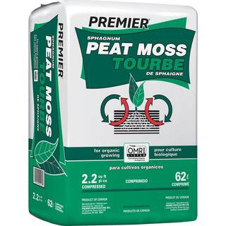Premier 2.2 cu. ft. Sphagnum Peat Moss 0128 - The Home Depot | The Home Depot