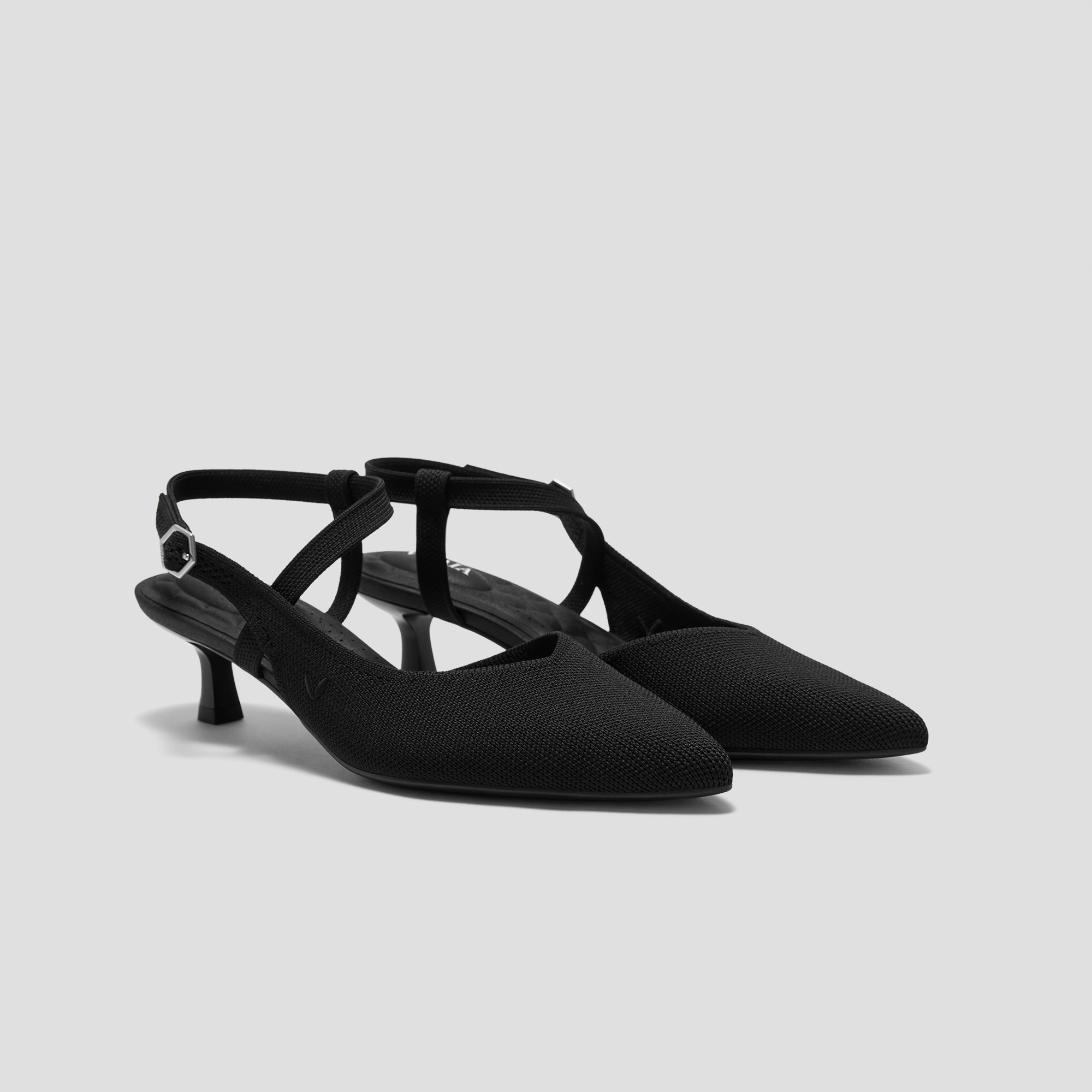 VIVAIA PointEase™ Slingback Heels (Sylvan)|BLACK|US 9.5 | VIVAIA