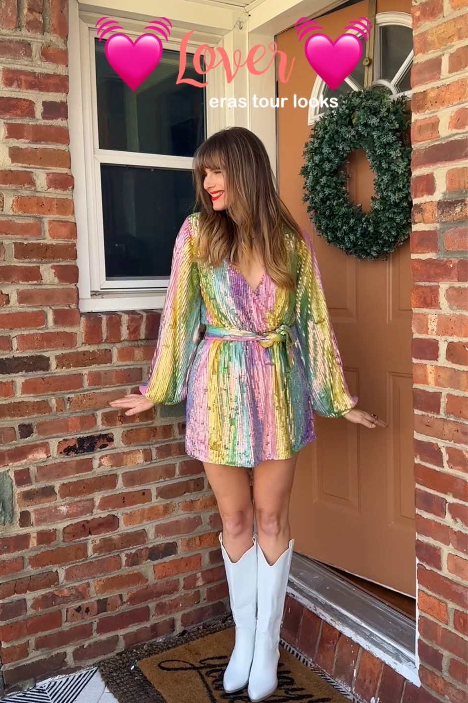 Lover era rainbow sequin dresses for eras tour! 

#LTKSeasonal #LTKunder50 #LTKunder100