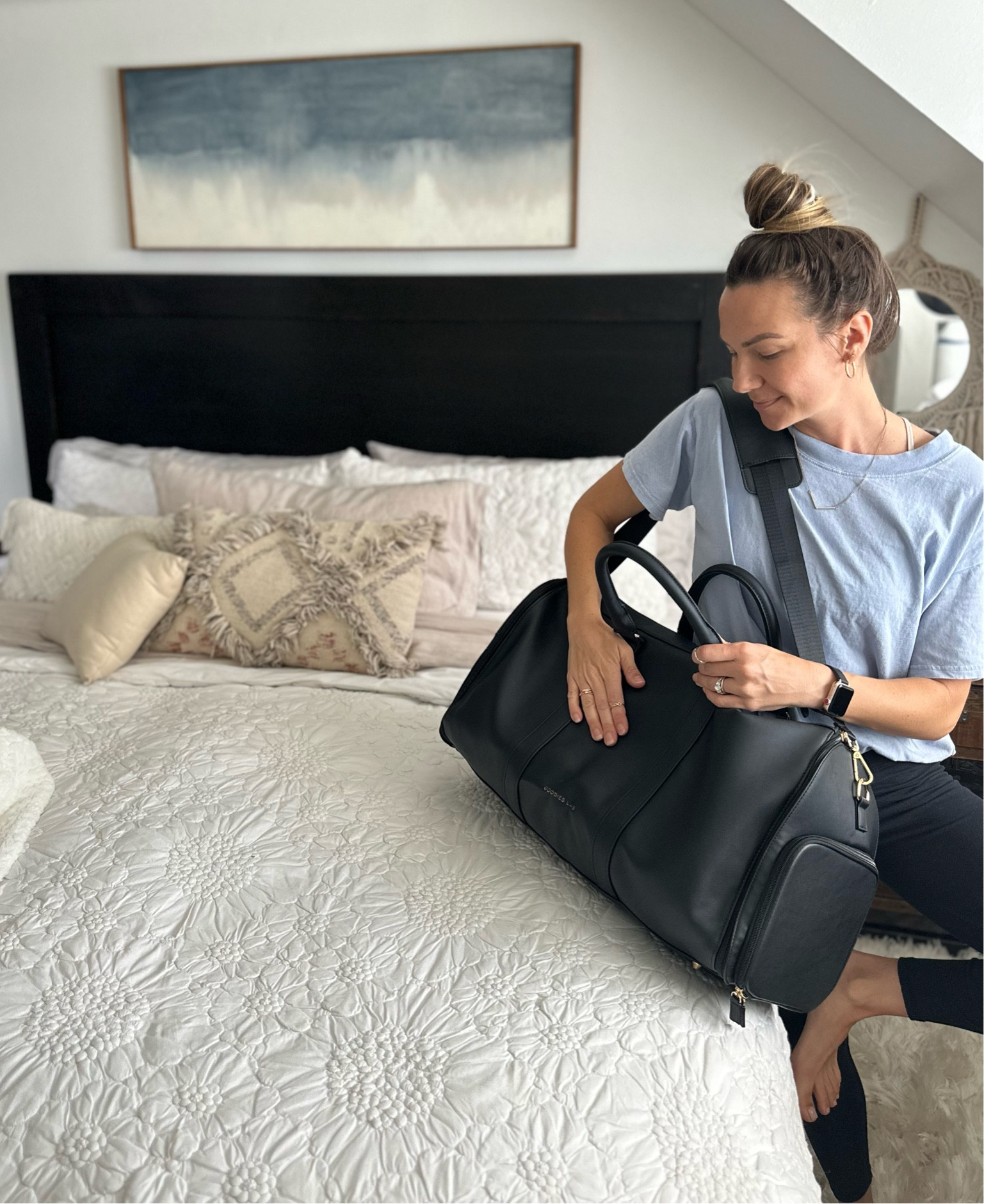 The best garment bag you’ll ever need for overnight travel! Holds literally everything! 

#LTKGiftGuide #LTKSale #LTKtravel