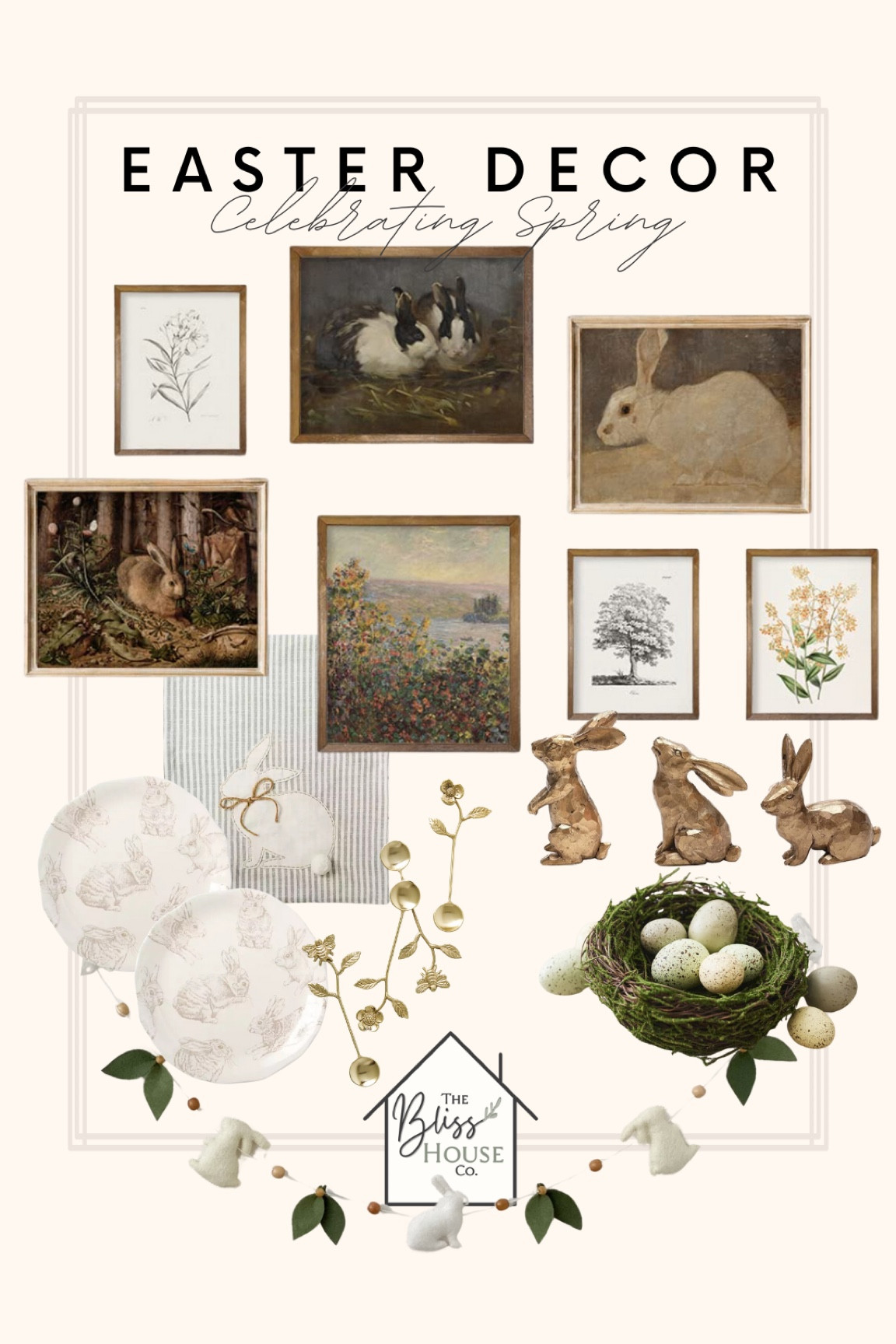 🌸✨ Embrace timeless elegance this Easter with our curated collection of vintage-inspired decor! From delicate pastel hues to charming bunny motifs, our selection will add a touch of nostalgia to your celebrations. 🐰💐 



#LTKhome #LTKSeasonal #LTKstyletip