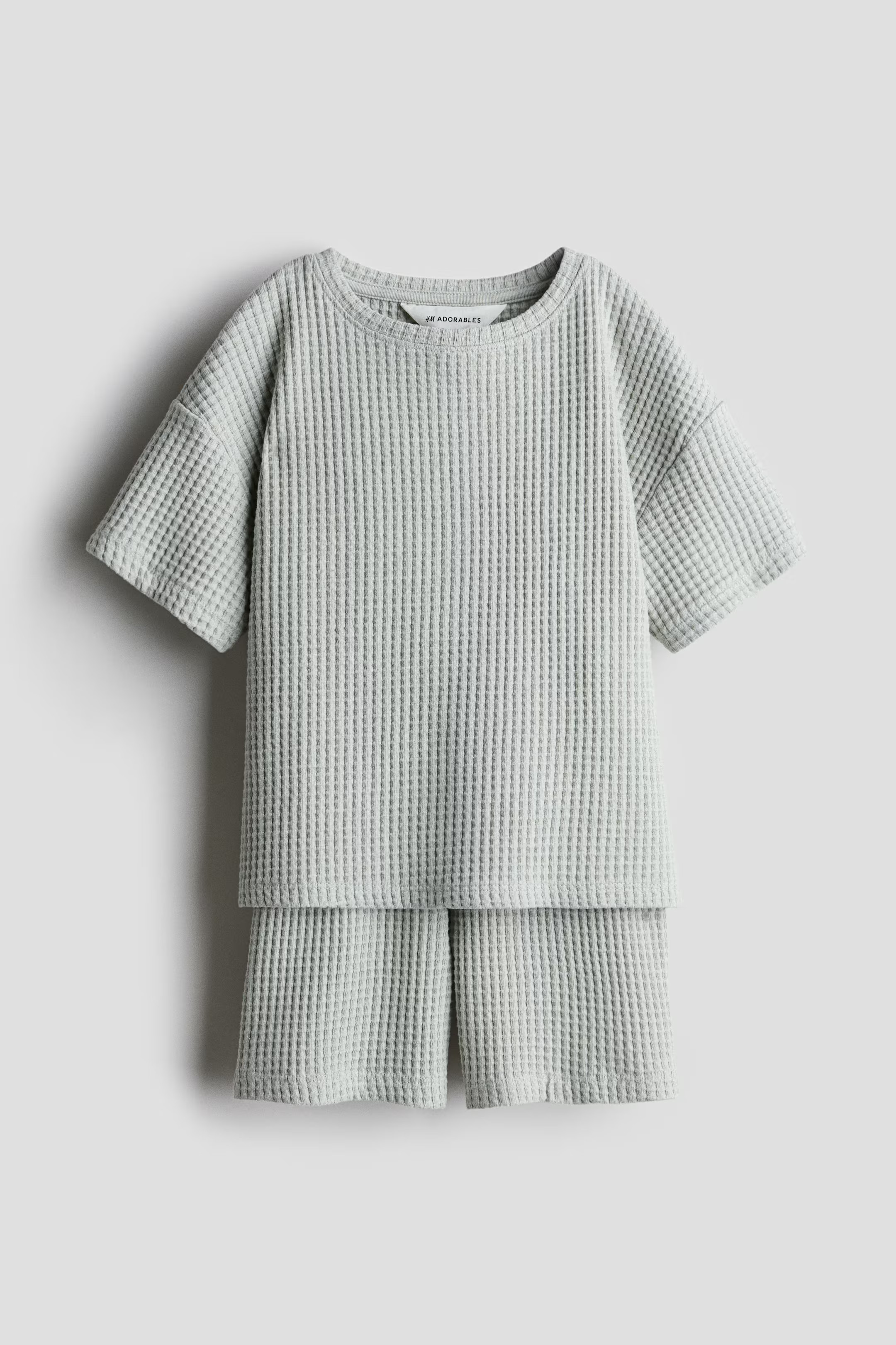 2-Piece Waffled Jersey Set | H&M (US + CA)