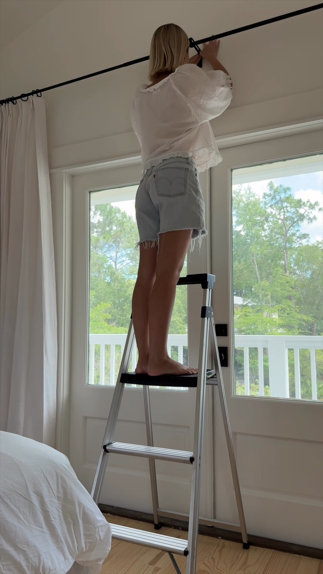 PT. 3 of our bedroom makeover! I am so obsessed with these TWOPAGES curtains & shades!! code: TPSLTK15 for 15% off ✨ 

#LTKHome #LTKStyleTip #LTKSummerEdit