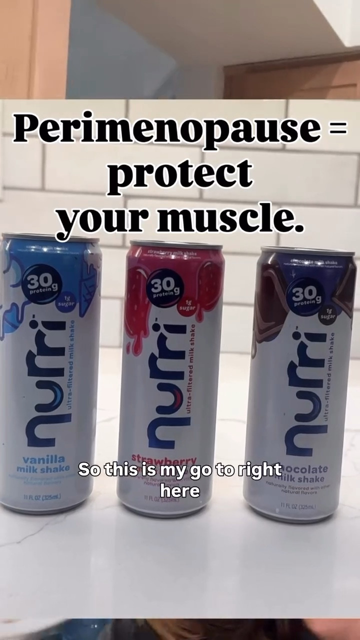 At 45, muscle matters more than skinny.
Perimenopause changes everything — especially how we protect our muscle. Nurri Protein is non-negotiable in this house!

#LTKmomlife #LTKselfcare #LTKOver40