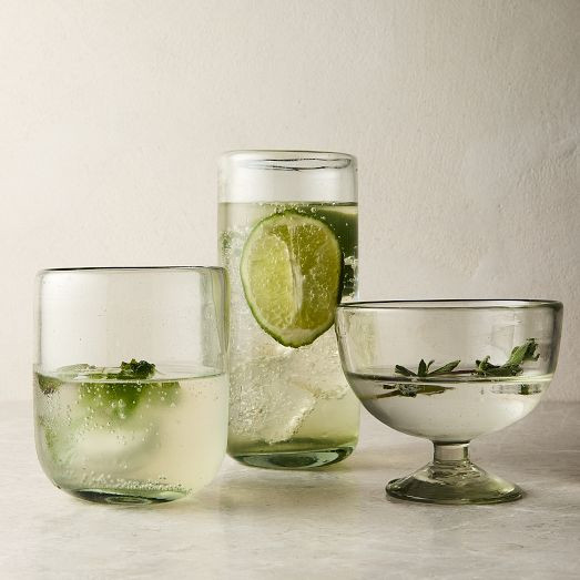 Recycled Mexican Glassware Sets | West Elm (US)