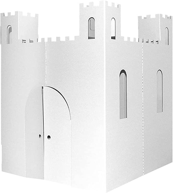 Easy Playhouse Blank Castle - Kids Art & Craft for Indoor & Outdoor Fun, Color, Draw, Doodle on t... | Amazon (US)