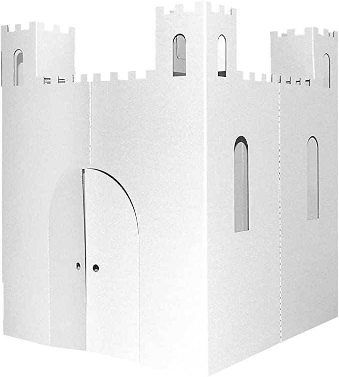 Amazon.com: Easy Playhouse Blank Castle - Kids Art & Craft for Indoor & Outdoor Fun, Color, Draw,... | Amazon (US)