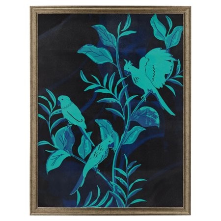 Night Birds Champagne 33.37"x43.37" Frame by Drew Barrymore Flower Home | Walmart (US)