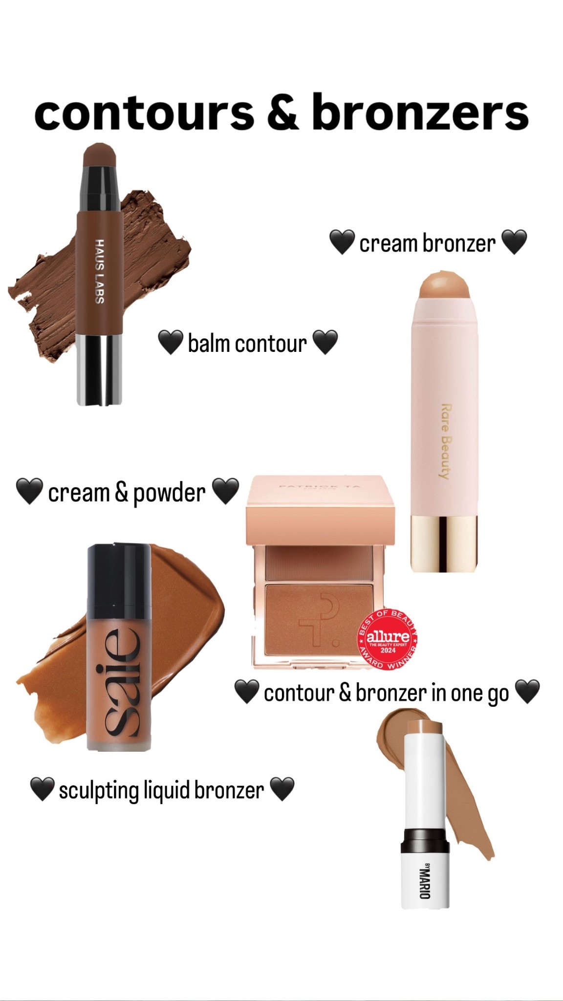 contours & bronzers 

#LTKSaleAlert #LTKBeauty