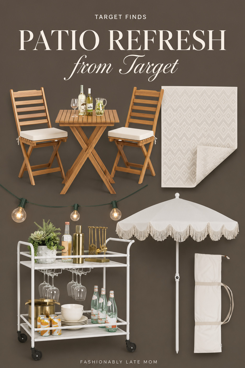 Obsessed with this cute patio moment. Perfect for a drink with friends.  

 #LTKHome
