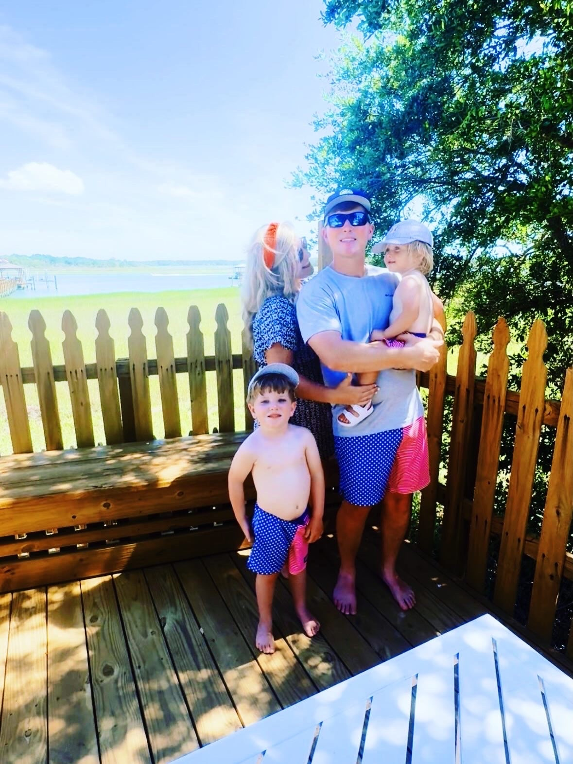 b a b y  y o u ‘ r e  a  f i r e w o r k 🧨🇺🇸🎇🌟💥 Hearts so full ❤️ after the Fourth of July Beach 🏝️ Week 🐚🎆 of our dreams with our little American lovin’ babies!!! 👶🏼🌊🌅 #bestfourthofjulyyet #fourthofjulycameraroll #fourthofjulyatthebeach #happybirthdayamerica #fourthofjulyphotodump 

Made it back home sweet home 🏡 to the farm 🚜 with happy hearts 🥰 and two sweepy 😴 America-lovin’ 🇺🇸 babies 👶🏼 in the backseat!! 🛻 So thankful for such a sweet week away with family 🫶🏽, all the cousin 🩵💖 bestie fun 🤩, the most beautiful weather 🌞, and the most special Fourth of July ❤️🤍💙 memories 🎞️ made!! 🧨🌅🌟💥 And now so excited to be back on our dream 💭 land 🌾 with our chickies 🐓, Red man 🐶, and garden!! 🪴 Yay for sweet sweet summertime and the very best time of the year!!! ☀️