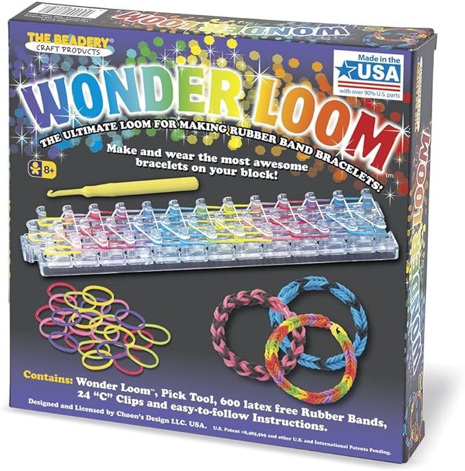 Wonder Loom: the Ultimate Loom for Making Rubber Band Bracelets | Amazon (US)