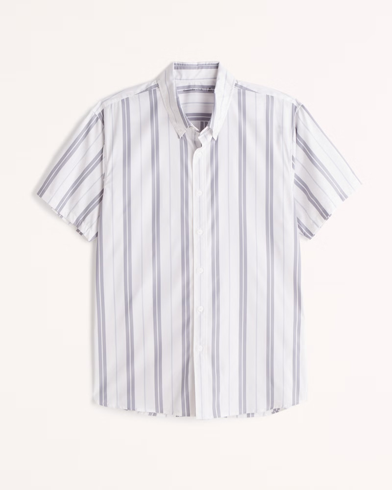 Performance Button-Up Shirt | Abercrombie & Fitch (US)
