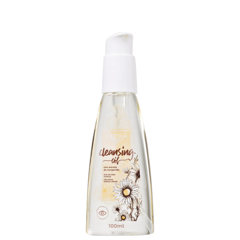 Vizzela Cosméticos Cleansing Oil
             - Óleo Demaquilante 100ml | Beleza Na Web (BR)