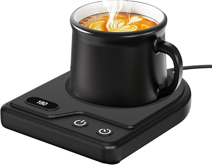 Mug Warmer,Coffee Mug Warmer with 3 Adjustable Temperature Settings,Coffee Warmer with 2-12H Auto... | Amazon (US)
