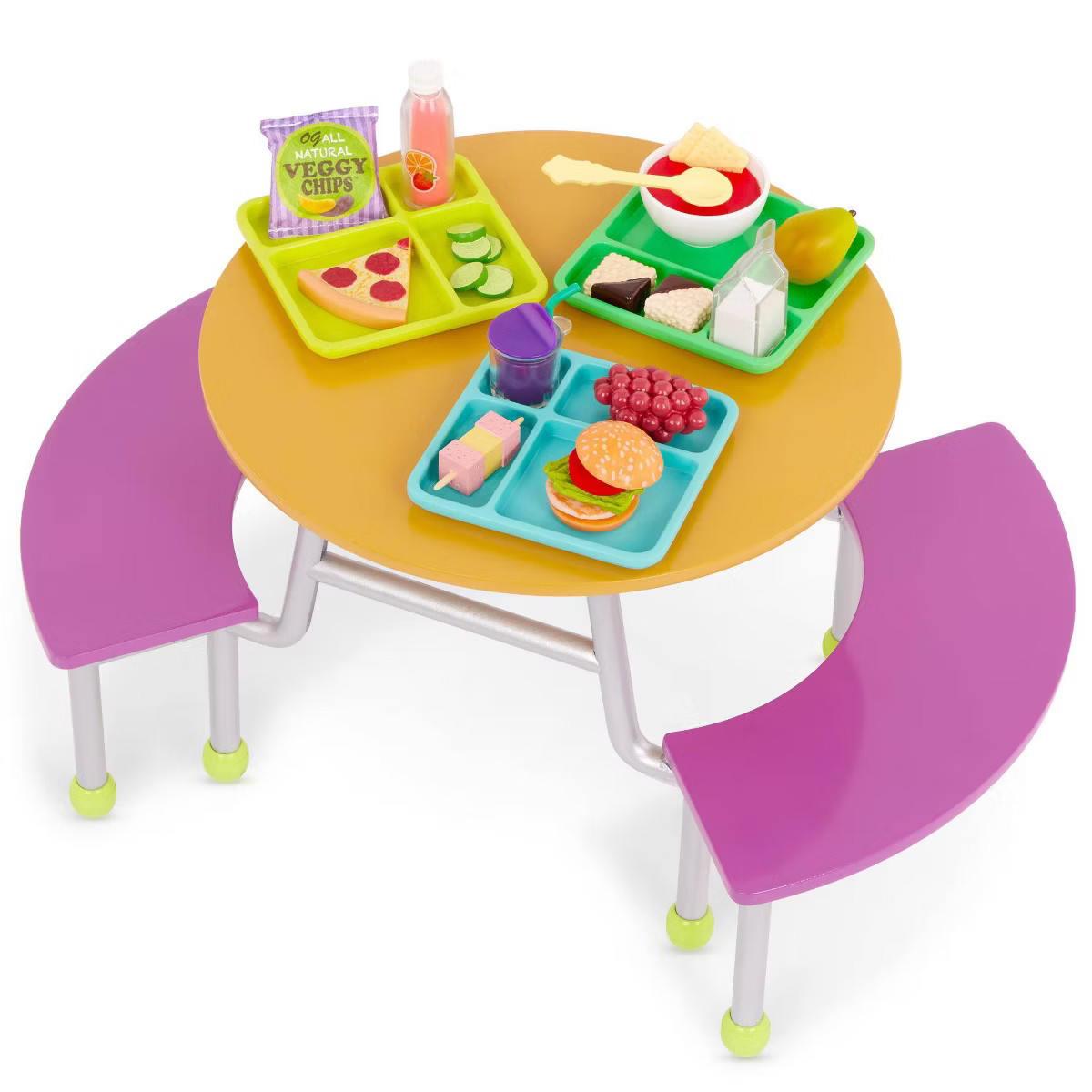 Our Generation Cafeteria Table School Accessory Set for 18" Dolls | Target