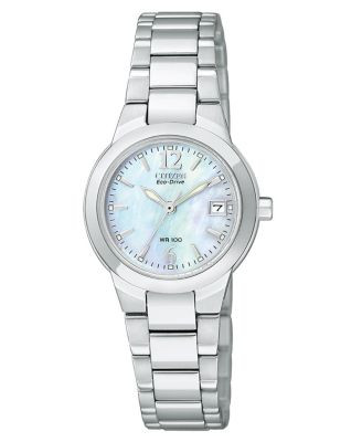 Citizen Women's Eco-Drive Sport Stainless Steel Bracelet Watch 26mm EW1670-59D - Macy's | Macy's