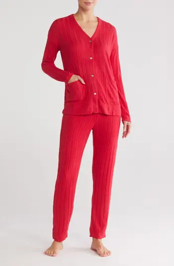 JACLYN Cardigan Pajamas | Nordstromrack | Nordstrom Rack
