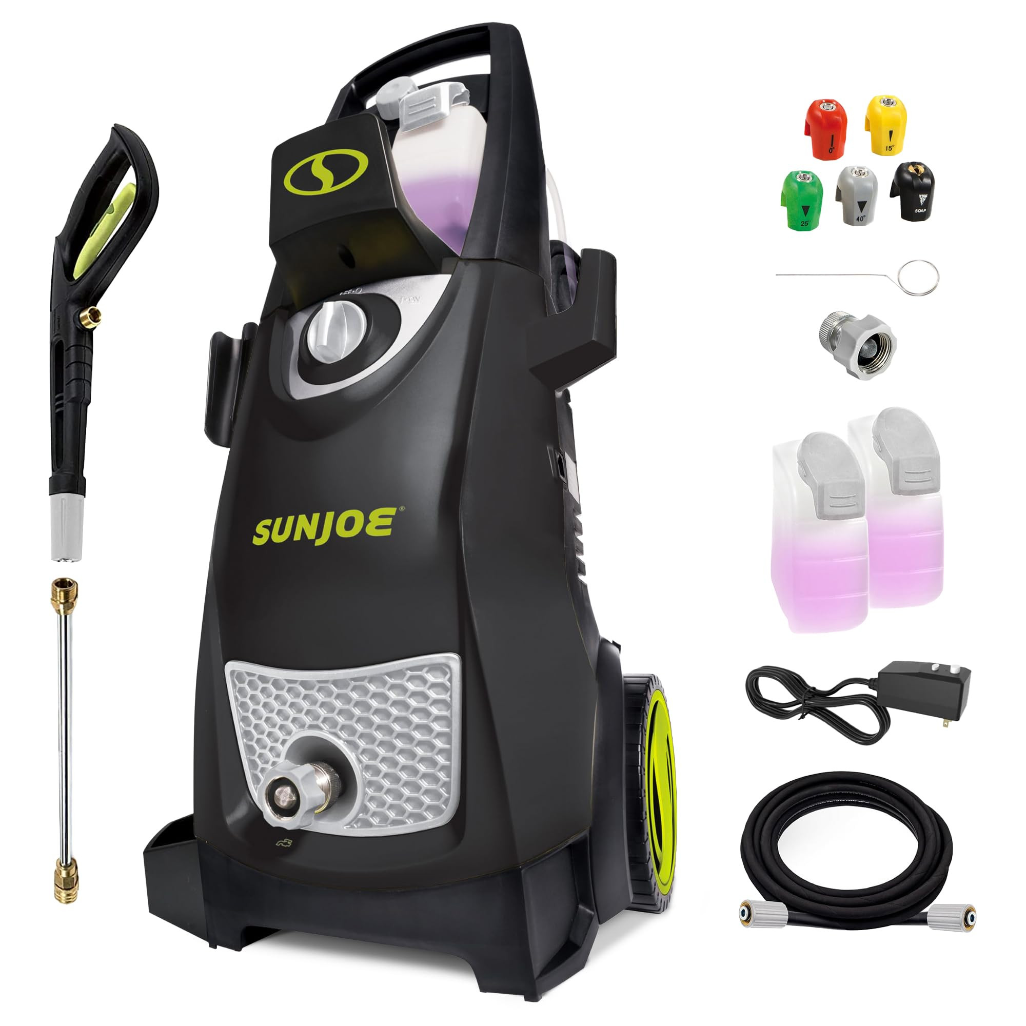 Sun Joe Electric Pressure Power Washer, 2030 PSI (PWMA Certified), 1.2 GPM, Dual Soap Tanks, (35-... | Amazon (US)