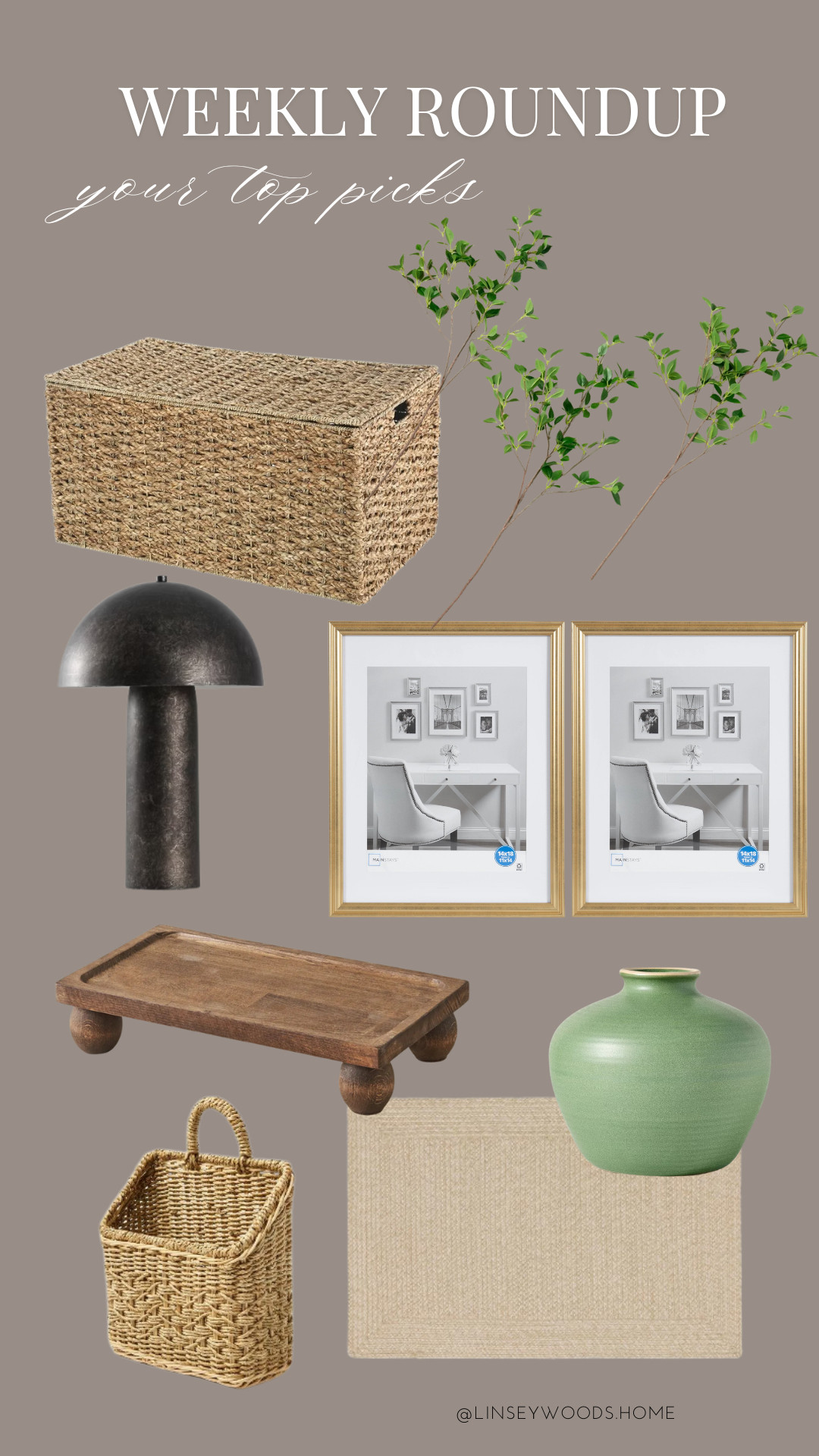 Your favorites from last week! My guest room table lamps, kitchen sink wooden pedestal, hanging front door basket, Walmart frames, target doormat and more! 

 #LTKSeasonal #LTKHome #LTKSaleAlert