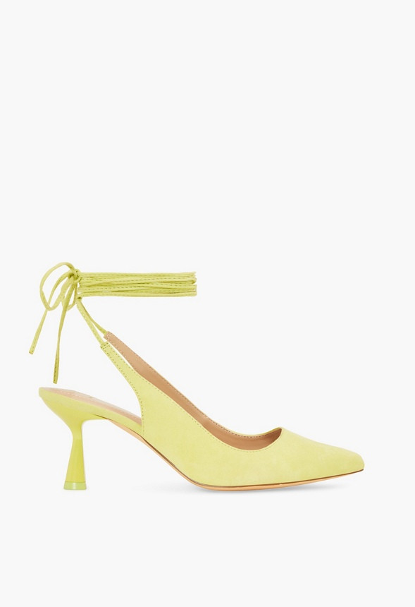 Milly Ankle Tie Pump | JustFab