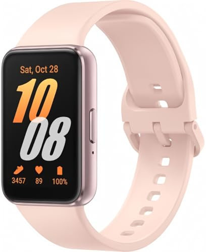 SAMSUNG Galaxy FIT 3 [2024] 1.6" AMOLED Display | 14 Days Battery Life | 100+ Watchfaces | 100+ Exercise Modes | International Model - (Pink) | Amazon (US)
