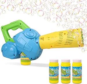 Duckura Bubble Leaf Blower for Toddlers, Kids Bubble Blower Machine with 3 Bubble Solution, Outdo... | Amazon (US)