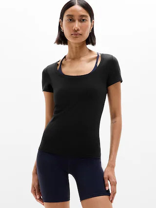 Transcend Scoop Tee | Athleta