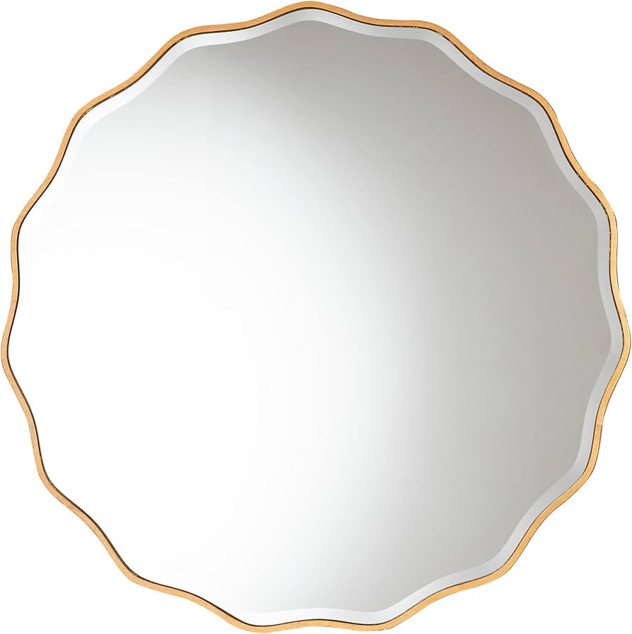 Baxton Studio Weston Mirror, Gold | Amazon (US)