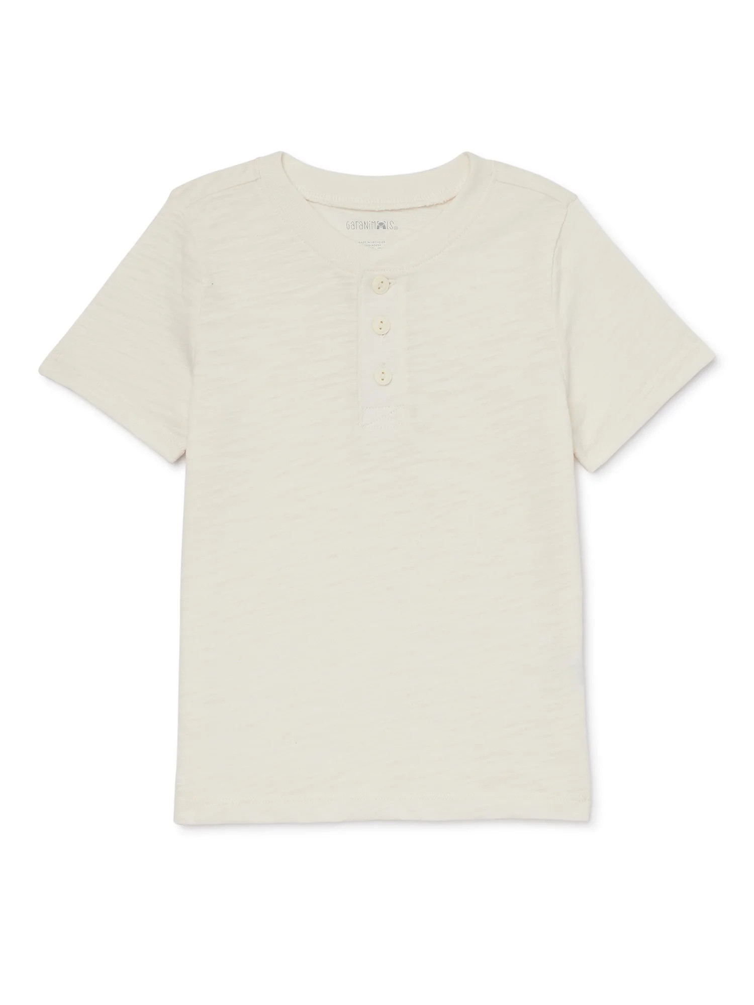 Garanimals Toddler Boy Short Sleeve Henley T-Shirt, Sizes 18M - 5T | Walmart (US)
