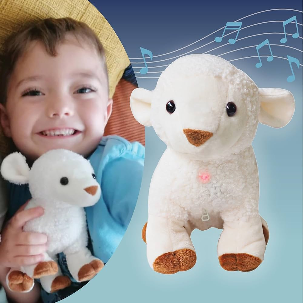 My Little Lamb - Singing Lamb w/Audio Bible, Stories and Songs (3+), Musical Stuffed Animal for B... | Amazon (US)