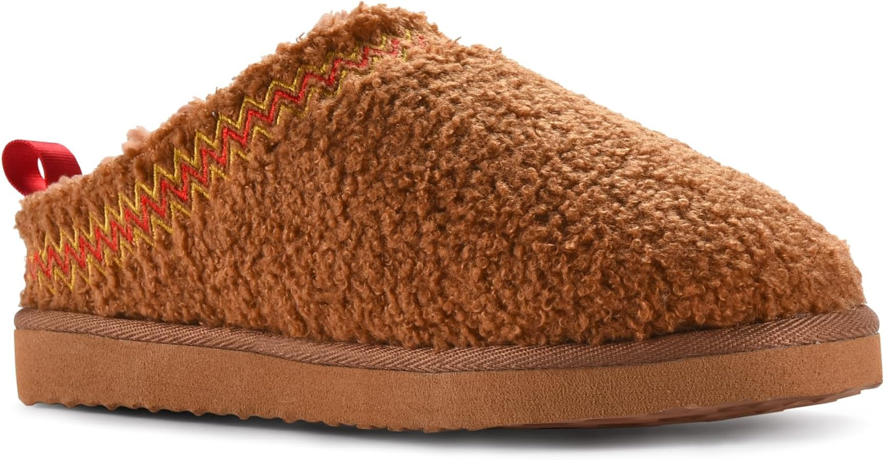 Fuzzy Slippers Women Platform Cute House Shoes Comfy Memory Foam Bedroom Indoor Outdoor Chestnut ... | Amazon (US)