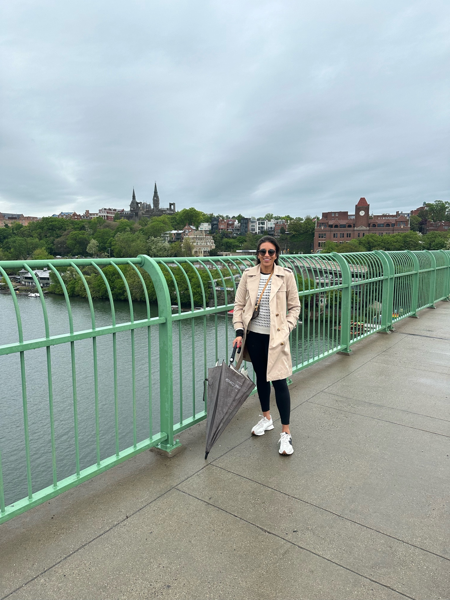 Exploring Georgetown and the weather didn’t cooperate so we did the best we could with what we had! Threw together a comfy, versatile fit of layers and got another 18k steps in the rain 🤩

Trench coat (s)
Black long sleeve (6)
Crochet sweater (s)
Leggings (6)
Sneakers (9)
Sunglasses (L)



#LTKfindsunder100 #LTKfindsunder50 #LTKActive