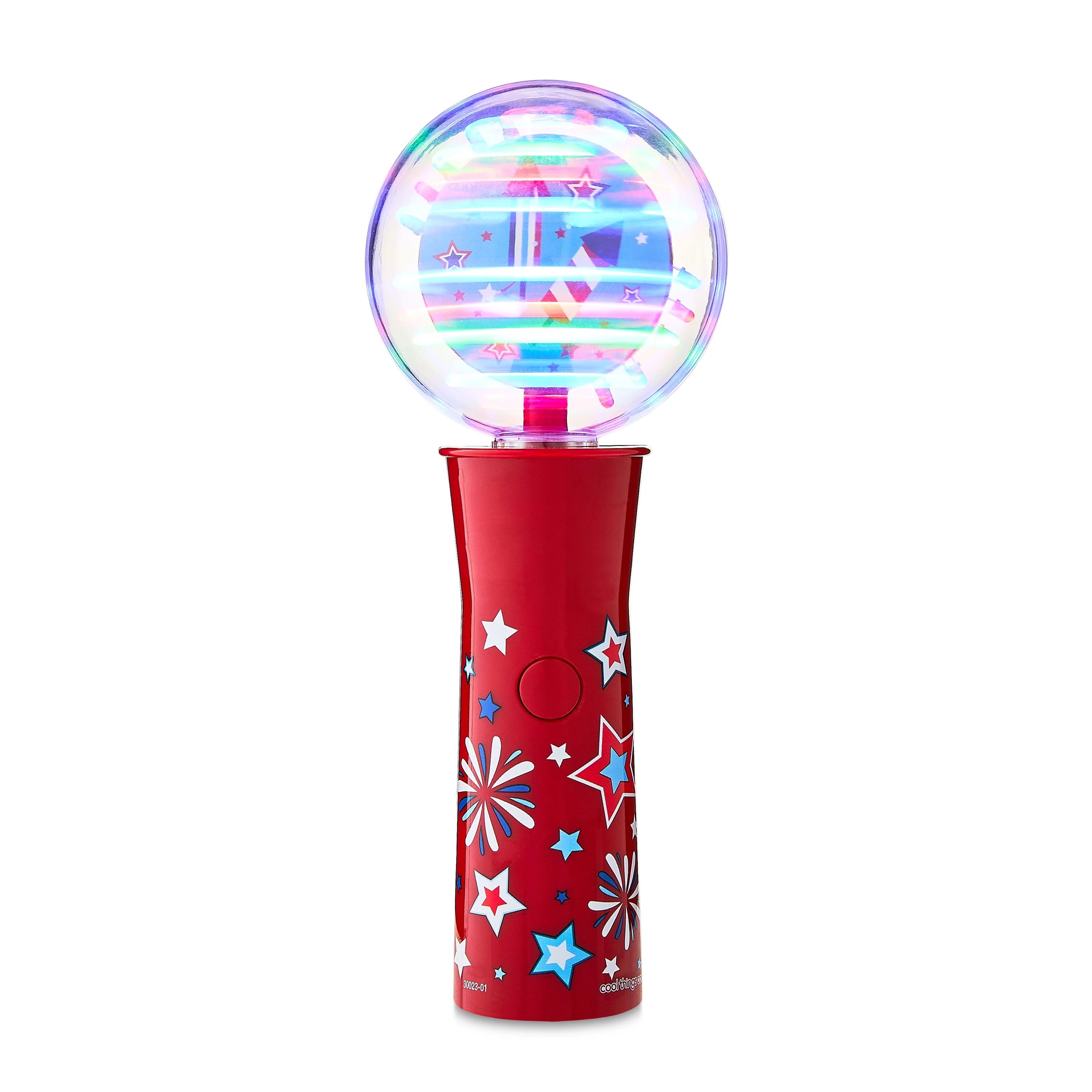 Patriotic Red Plastic Jumbo Light-up Spinner Toy by Way To Celebrate | Walmart (US)
